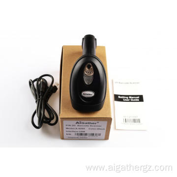 2D wireless bluetooth handheld barcode scanner